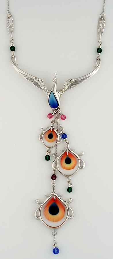 Franz Jewelry Proud Peacock Necklace - Boxed by Franz Collection-1