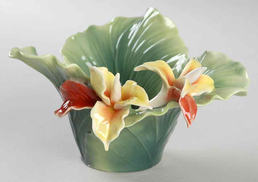 Brilliant Blooms Tea Light Holder - Boxed by Franz Collection-1