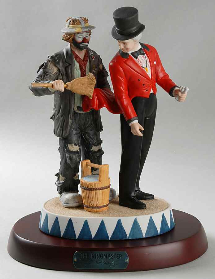 Emmett Kelly Jr Members Only Ringmaster - Boxed by Flambro-1