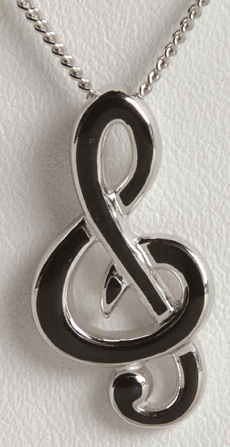 Fine Enamels Sterling Trebel Clef - No Box by Fine Enamels-1