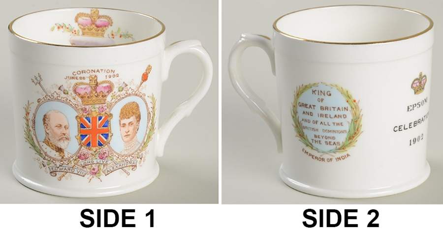 Foley Royalty Commemorative Giftware Edward Vii & Alexandra Coronation Mug - No Box by Foley-1
