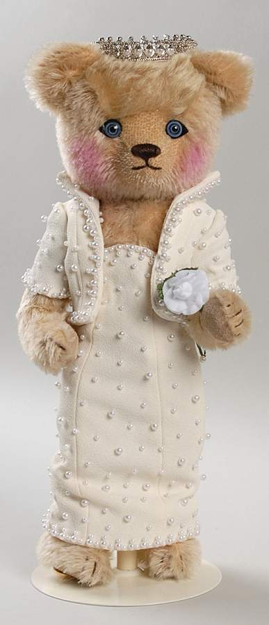 Princess Diana Collector Bears Princess Diana Bear - No Box by Franklin Mint-1