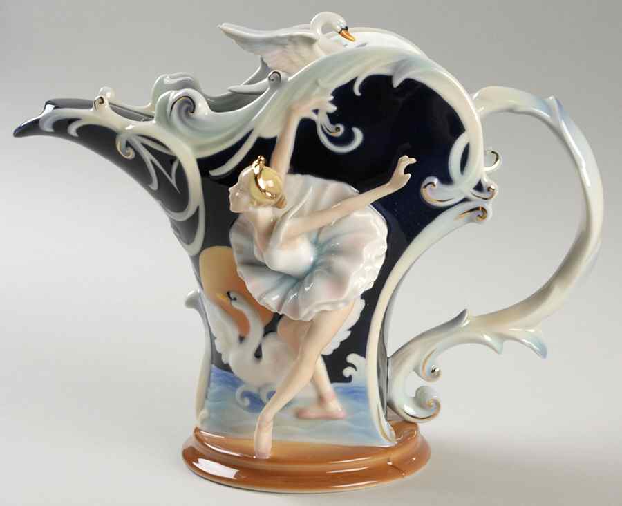 Prima Ballerina Teapot - No Box by Franz Collection-1