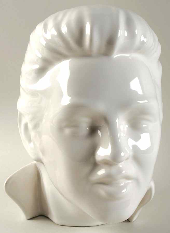 Famous People Busts Elvis Presley-White - No Box by Flesh Pots Ltd-1
