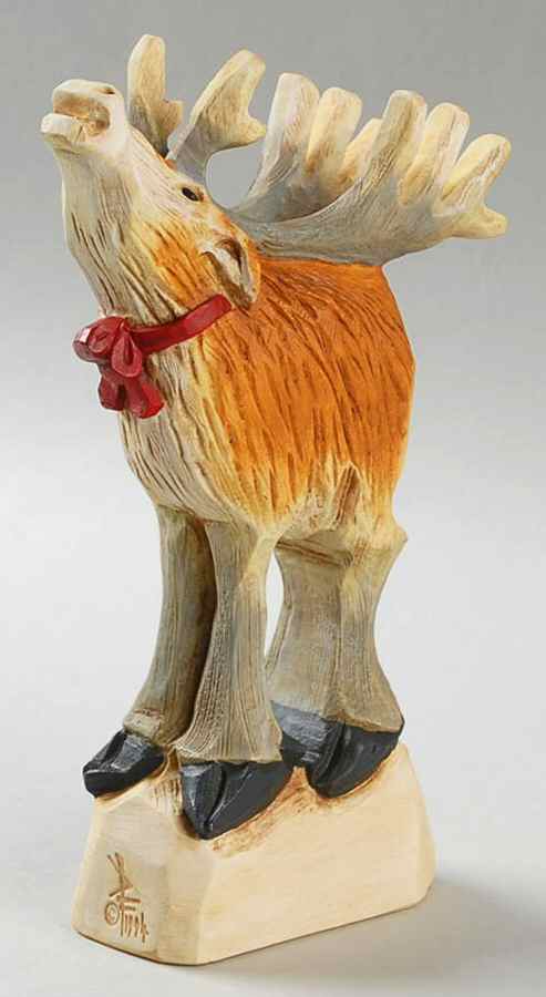 Christmas Figurines Reindeer-Medium - No Box by Frykman-1