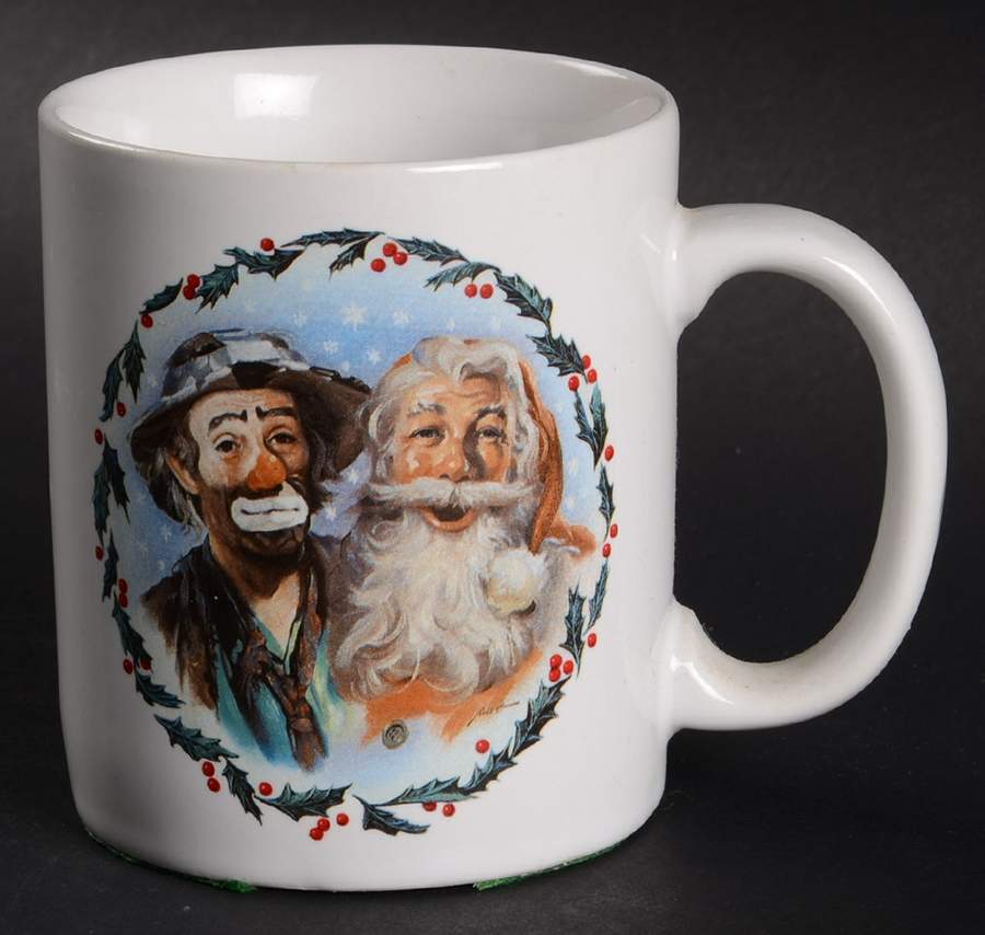 Emmett Kelly Jr Tis The Season - No Box by Flambro-1