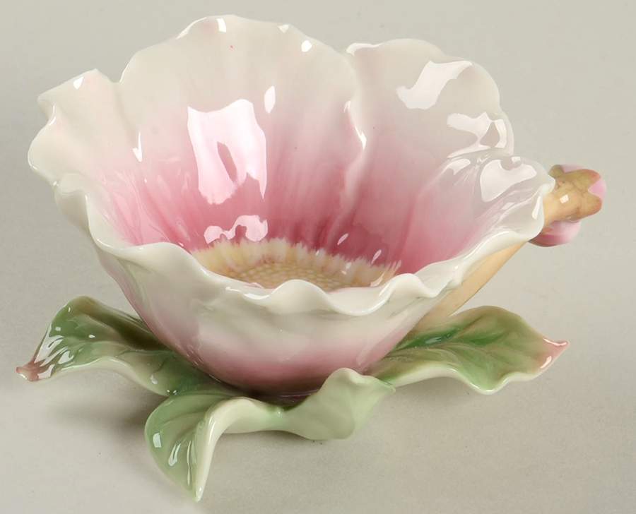 Camellia Blossoms Pink Candle Votive - No Box by Franz Collection-1