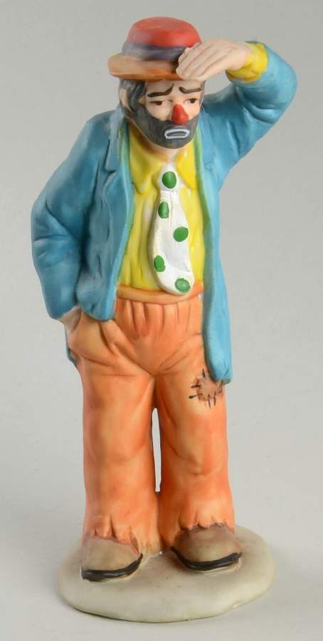 Emmett Kelly Jr-Open Edition Figurines Looking Out To See - Boxed by Flambro-1