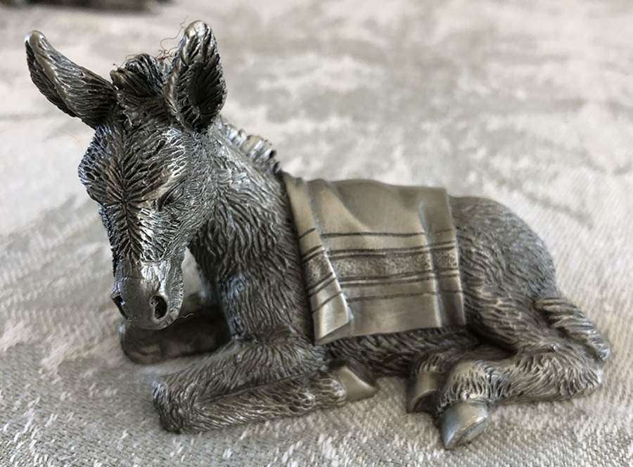 A Child Is Born Nativity Donkey - Boxed by Fort, Inc.-1