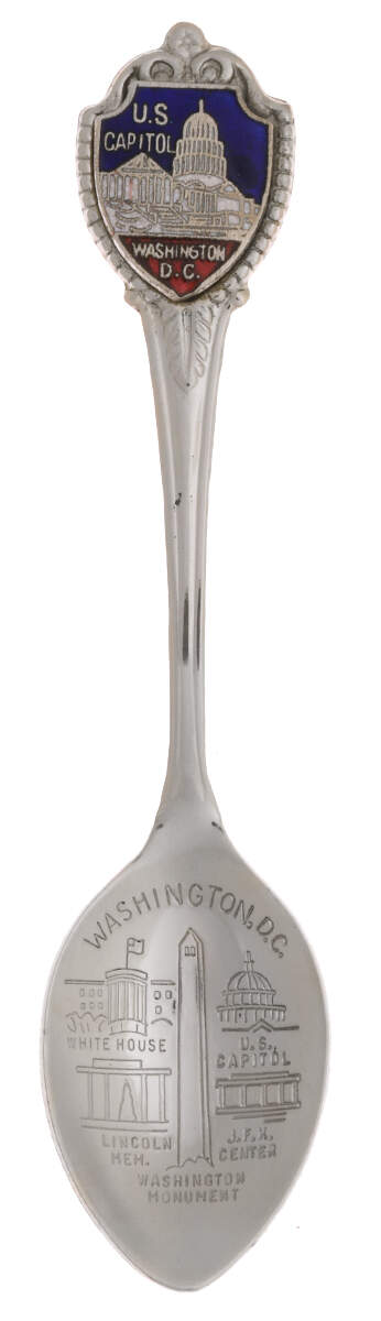 States, Cities & Collector Spoons Us Capitol, Washington Dc - No Box by Fort, Inc.-1
