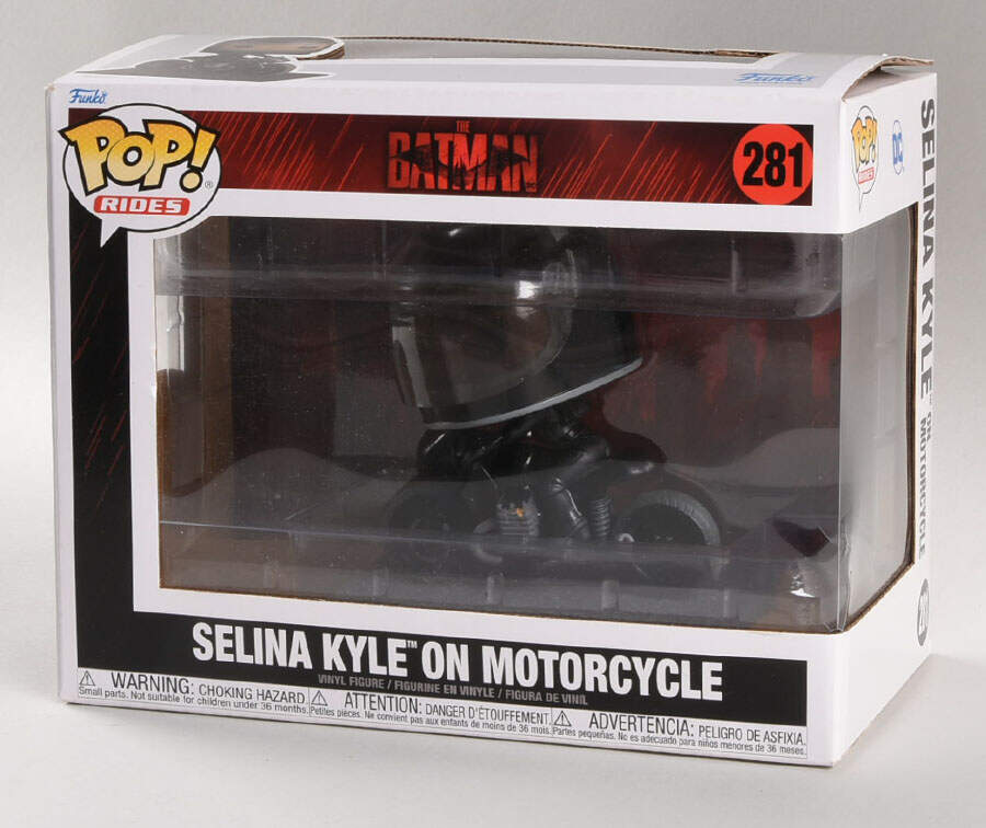 The Batman-Pop! Rides Selina Kyle On Motorcycle - With Box by Funko-1