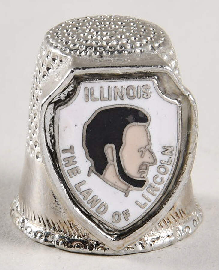Fort Inc Thimbles The Land Of Lincoln Illinois - No Box by Fort, Inc.-1