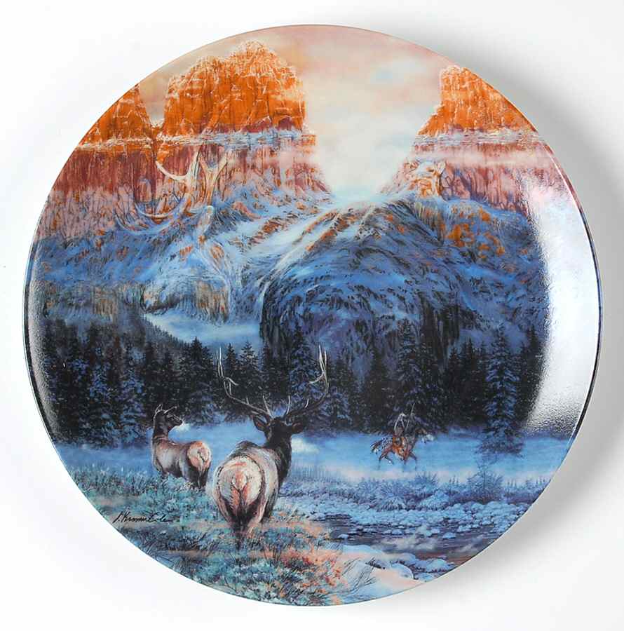 Faces of Nature Wintering With The Wapiti - No Box by WS George-1