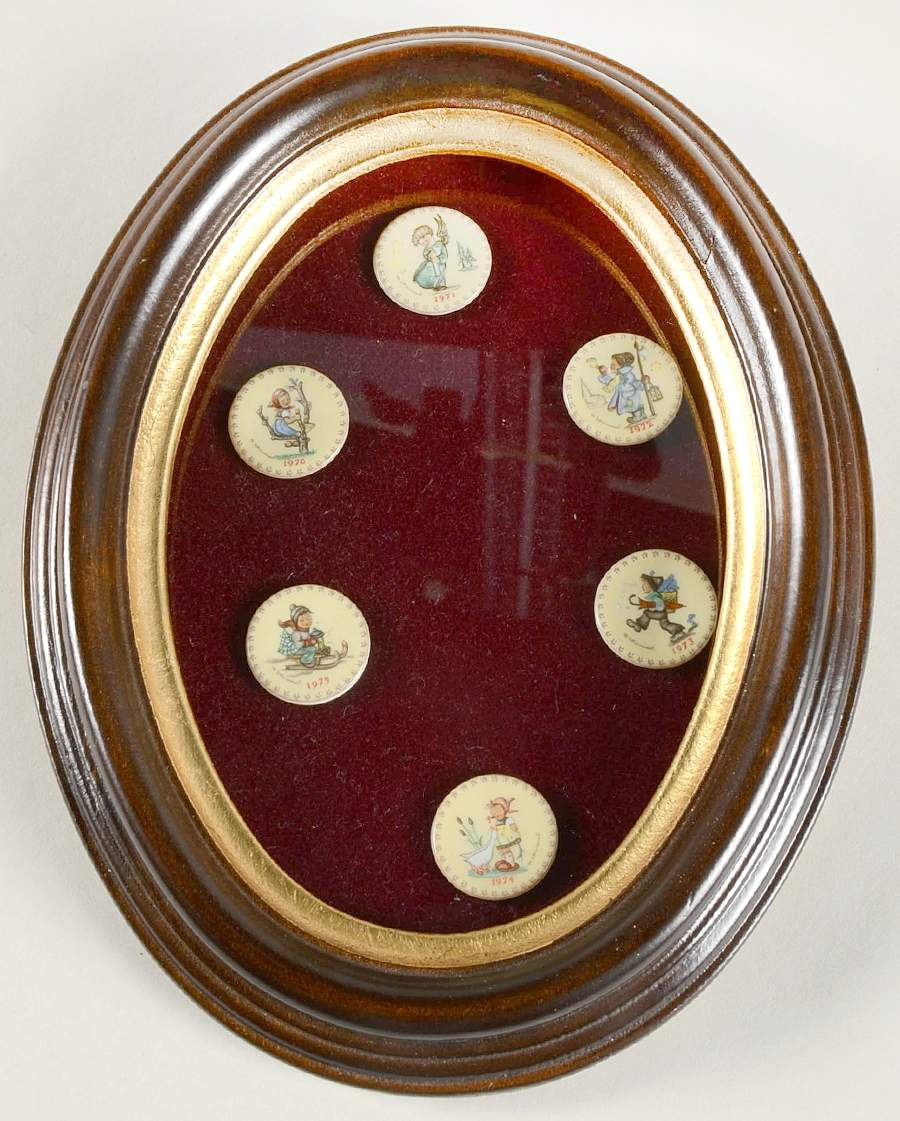 Goebel Annual Hummel Plate-Miniature Annual Mini Plates-Set Of 6 - With Box by Goebel-1
