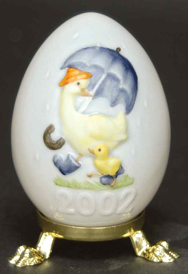 Goebel Easter Egg Goose & Gosling - No Box by Goebel-1