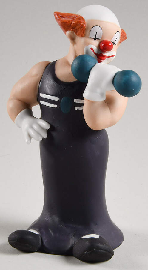 Goebel Figurines Arnold- Weight Lifter Clown - Bx537 by Goebel-1