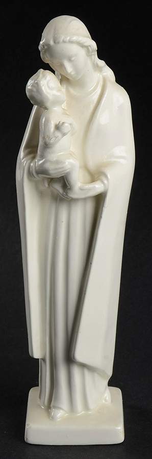 All White Figurines Madonna With Child-Matte - Boxed by Goebel-1