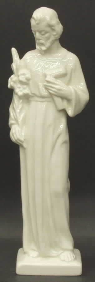 All White Figurines Saint-Glossy - Boxed by Goebel-1