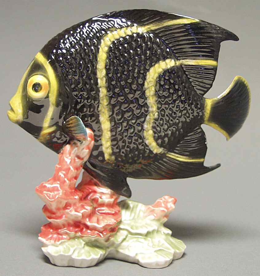 Animals-Figurines Angel Fish - Boxed by Goebel-1