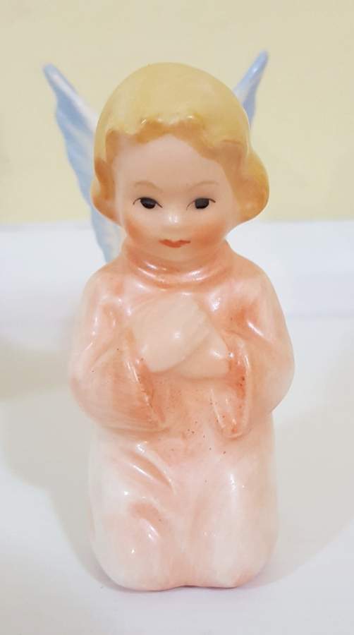Goebel Figurines Angel Praying-Pink - No Box by Goebel-1