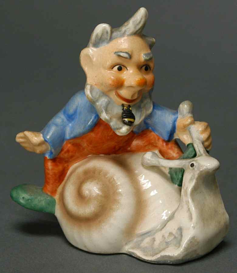 Goebel Figurines Elf And Snail - No Box by Goebel-1