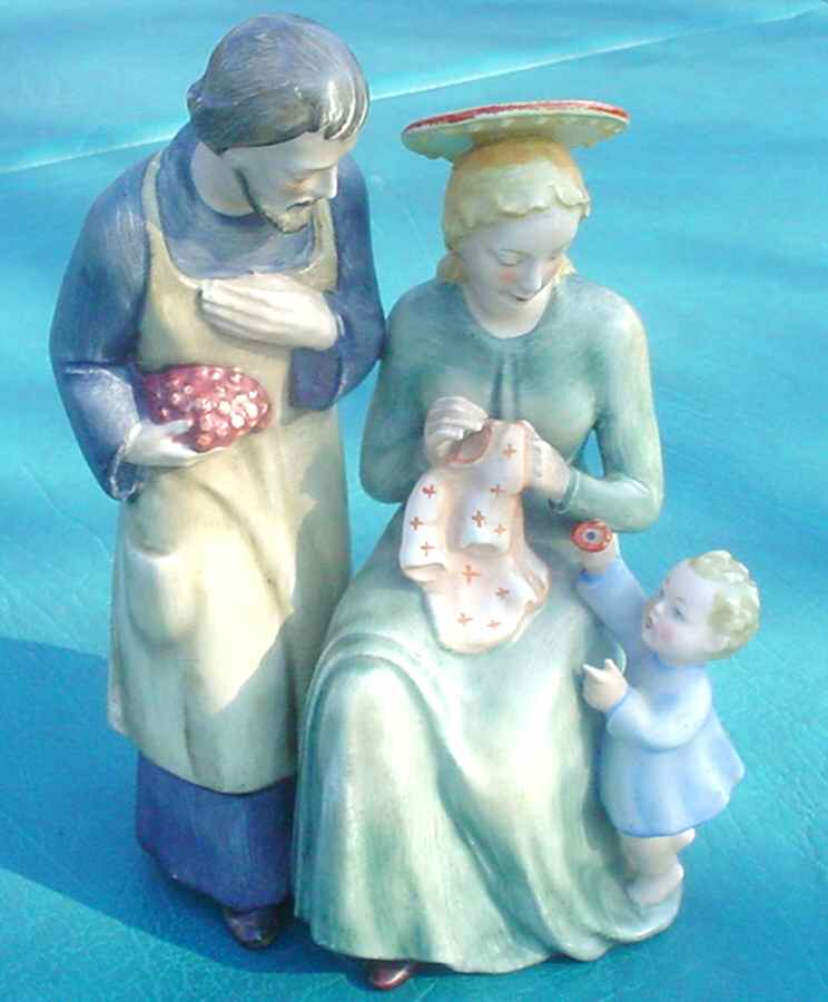 Religious Figurines (HX Mark) Holy Family - No Box by Goebel-1
