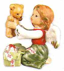 Goebel Figurines Teddy Bear Surprise Angel - With Box Bx351 by Goebel-1