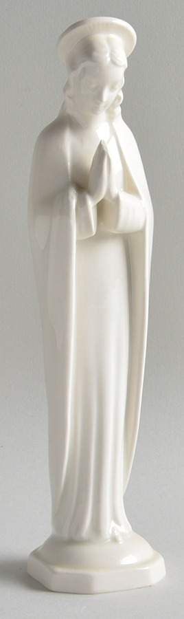 All White Figurines Madonna With Halo-Matte - Boxed by Goebel-1