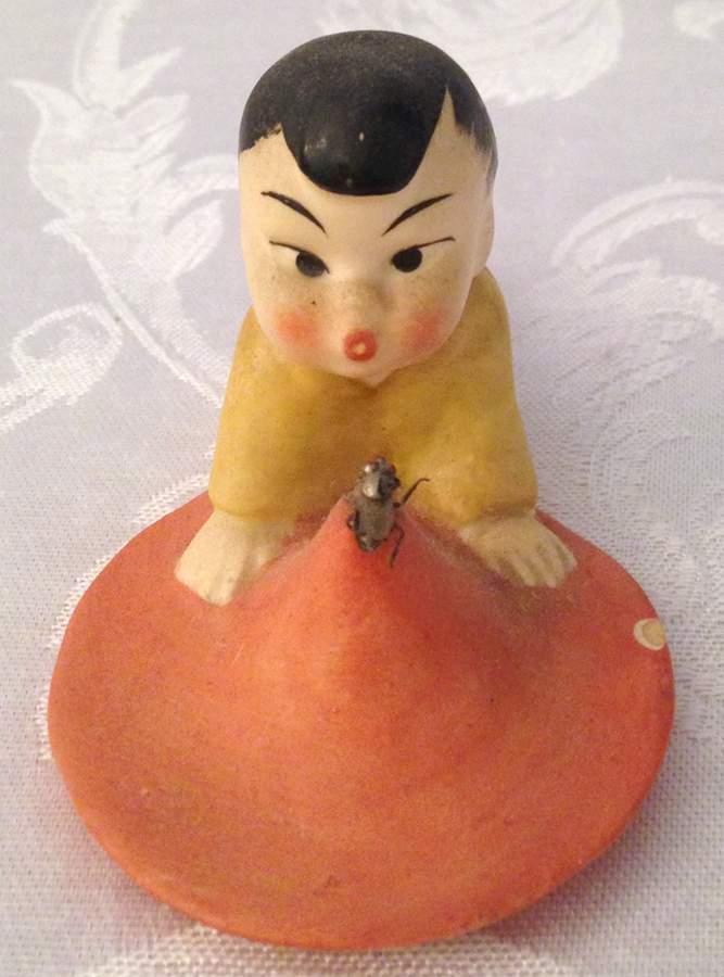 Goebel Figurines Asian Boy - Bx434 With Box by Goebel-1
