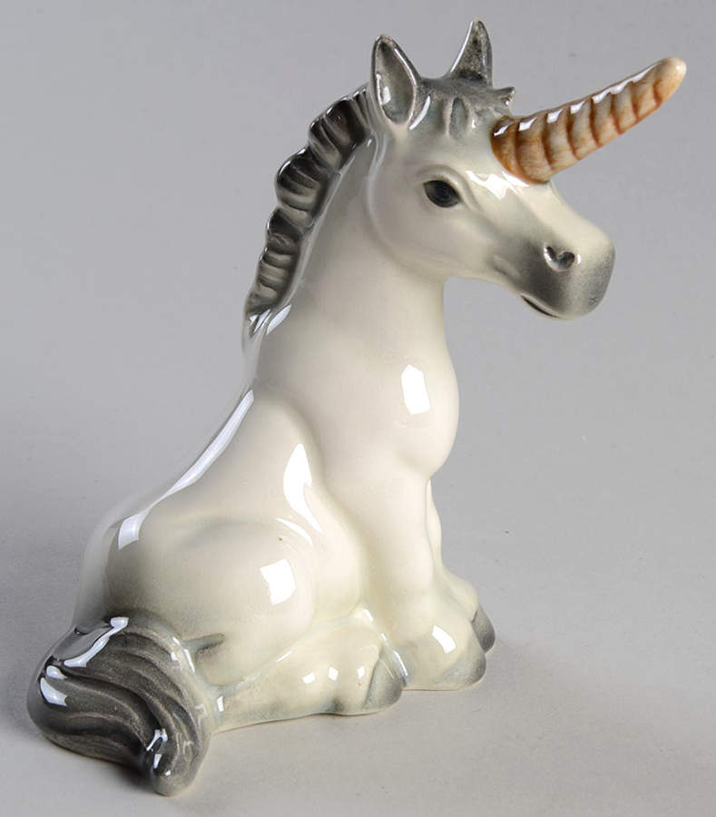 Animals-Figurines Unicorn - Boxed by Goebel-1