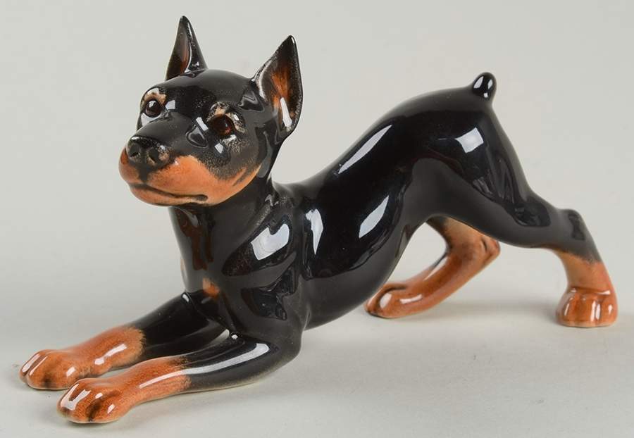 Dogs Doberman Pinscher - Boxed by Goebel-1