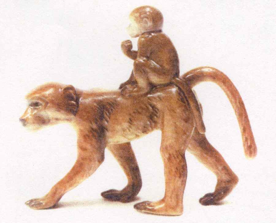 Animals of The Serengeti Baboon - No Box by Goebel-1