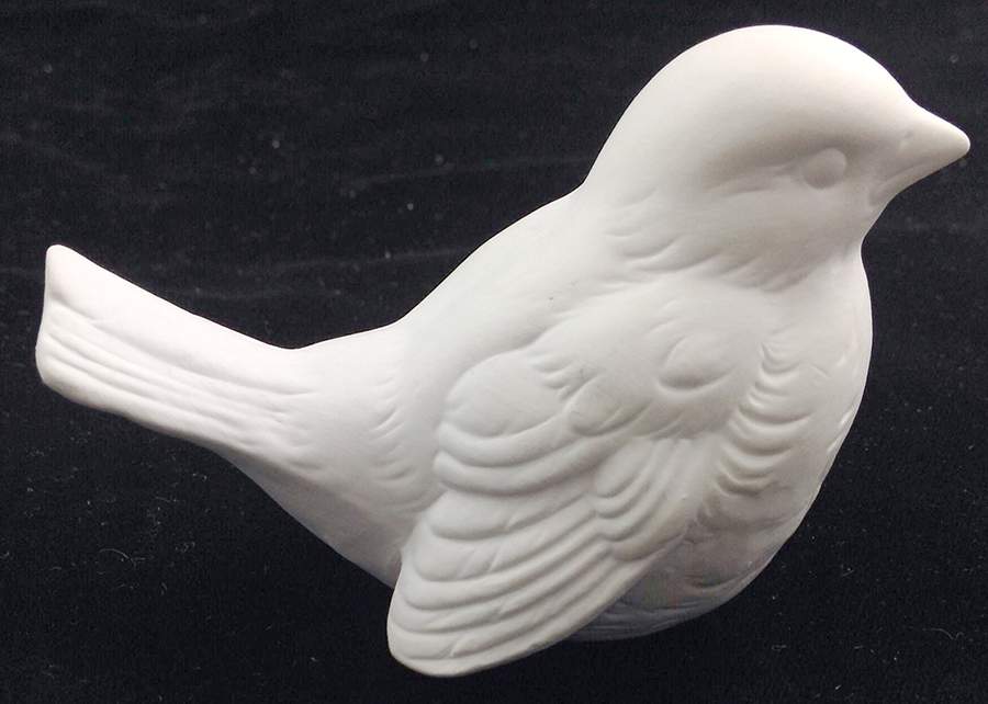 All White Figurines Sparrow-Matte - No Box by Goebel-1