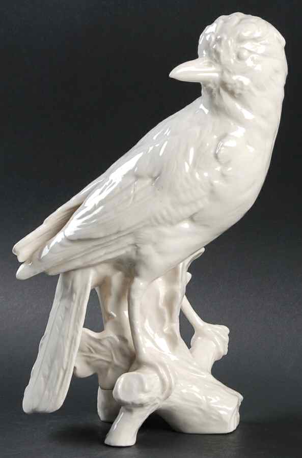 All White Figurines Blackthroated Jay-Glossy - No Box by Goebel-1