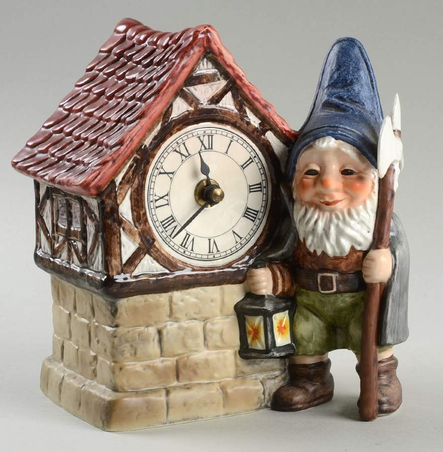 Co Boys Conny The Nightwatchman-Clock - No Box by Goebel-1