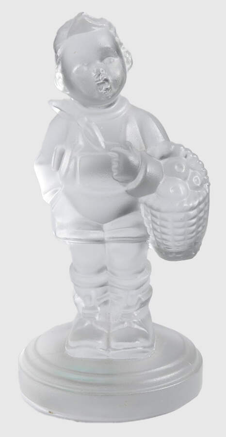 Crystal M.I. Hummel Figurine Village Boy - No Box by Goebel-1