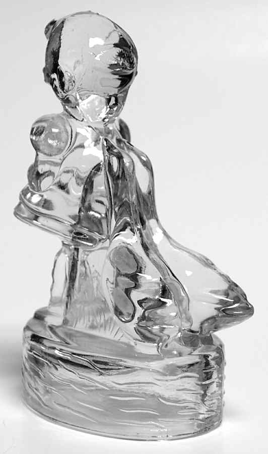 Crystal M.I. Hummel Figurine Goose Girl - No Box by Goebel-1