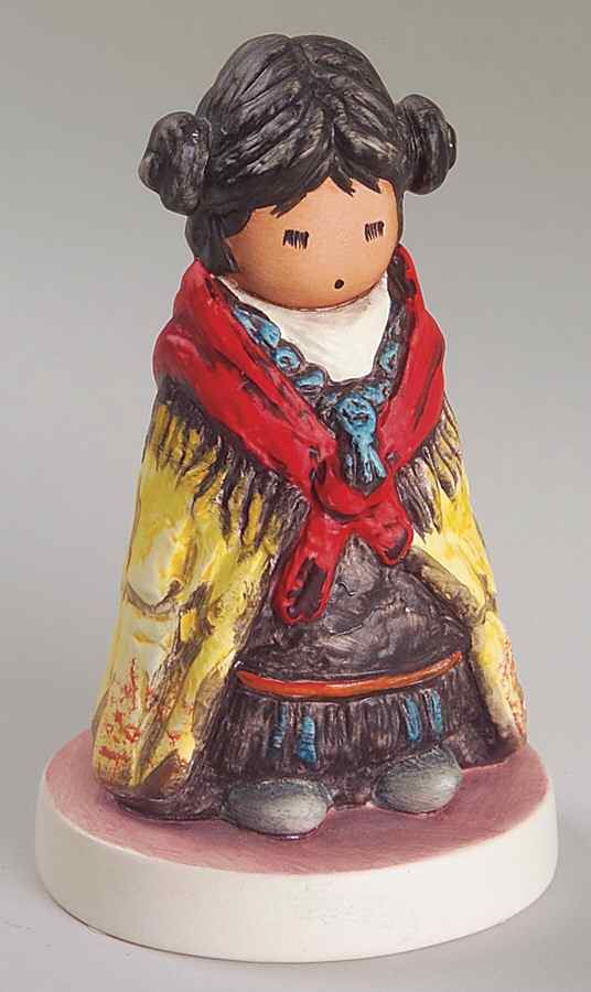 De Grazia Figurines Little Hopi Girl - No Box by Goebel-1