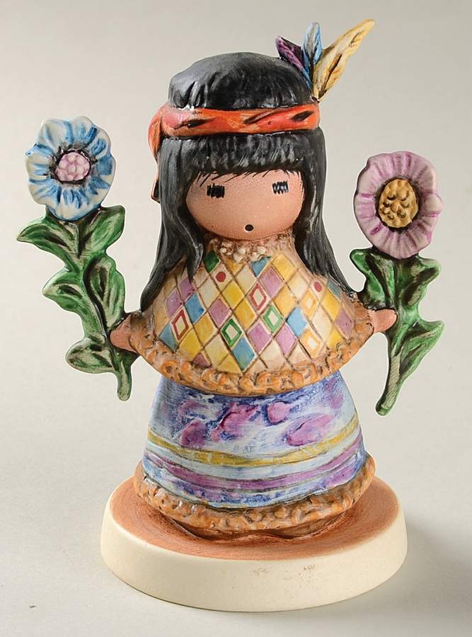 De Grazia Figurines Little Cocopah Girl-Special Edition - No Box by Goebel-1