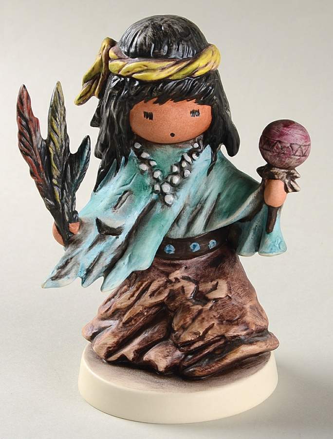 De Grazia Figurines Little Medicine Man - No Box by Goebel-1