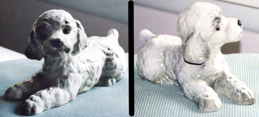 Dogs Poodle Resting - No Box by Goebel-1