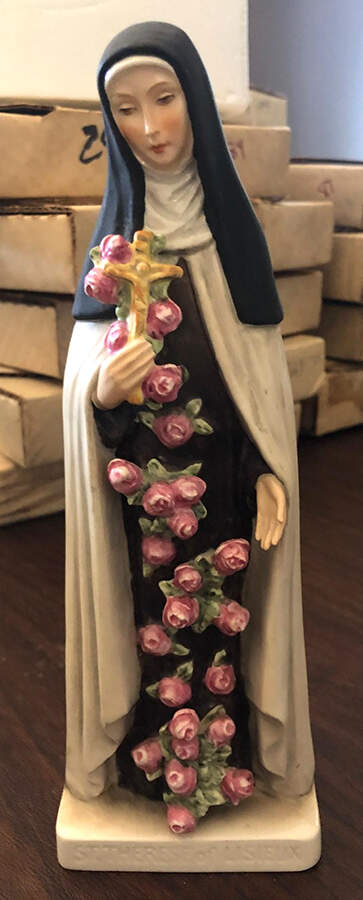 Janet Robson Figurines St Therese Of Liseaux - No Box by Goebel-1