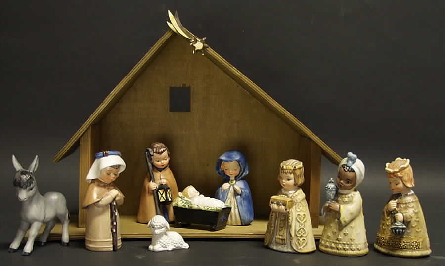 Janet Robson Nativity 11 Piece Nativity Set - Nativity Set Of 11 by Goebel-1