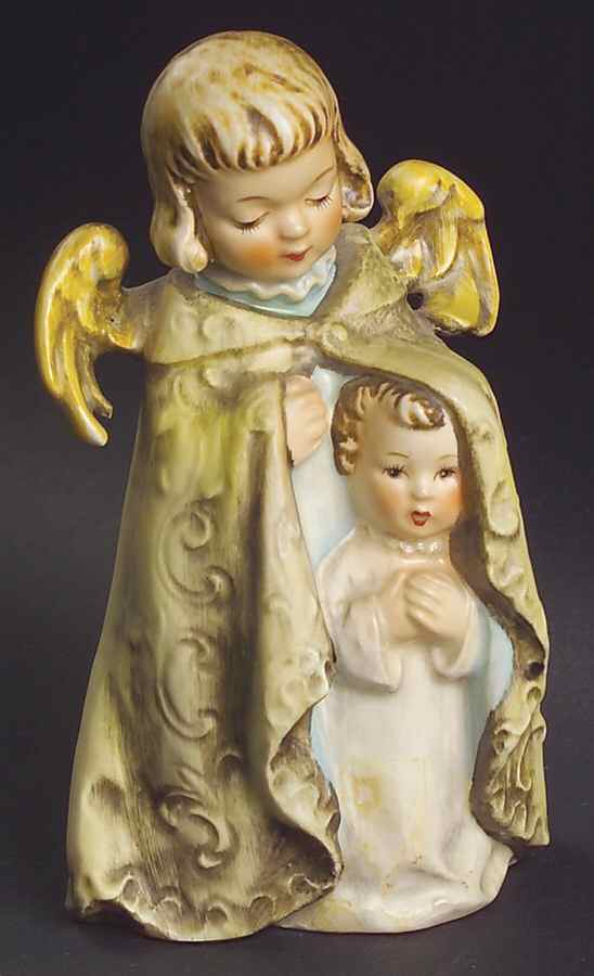 Janet Robson Figurines Angel Protecting Christ Child - Boxed by Goebel-1