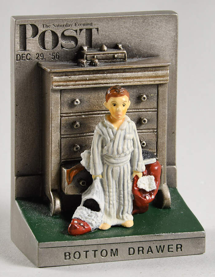 Saturday Evening Post-Miniatures Bottom Drawer - No Box by Goebel-1