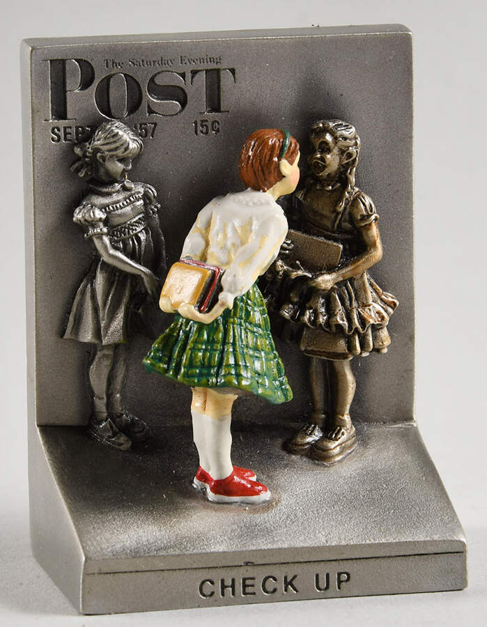 Saturday Evening Post-Miniatures Check Up - No Box by Goebel-1