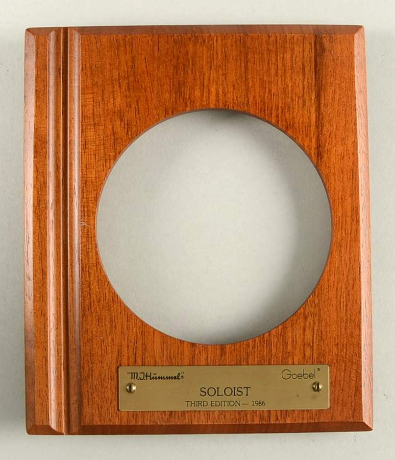 Little Music Makers Wood Frame-Soloist - Boxed by Goebel-1