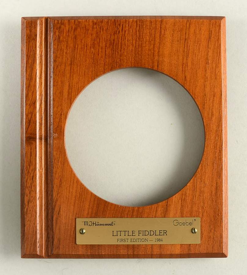 Little Music Makers Wood Frame-Little Fiddler - Boxed by Goebel-1