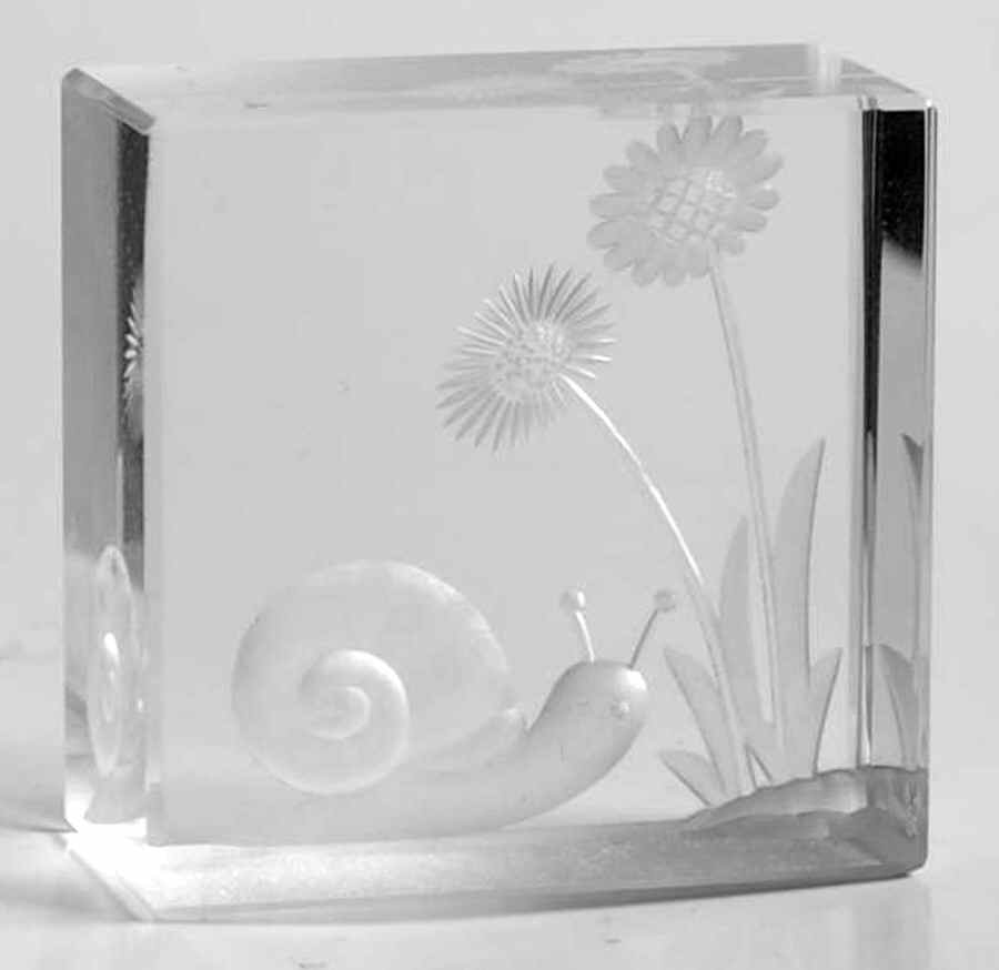 Steinbach Paperweigh Snail - Boxed by Goebel-1