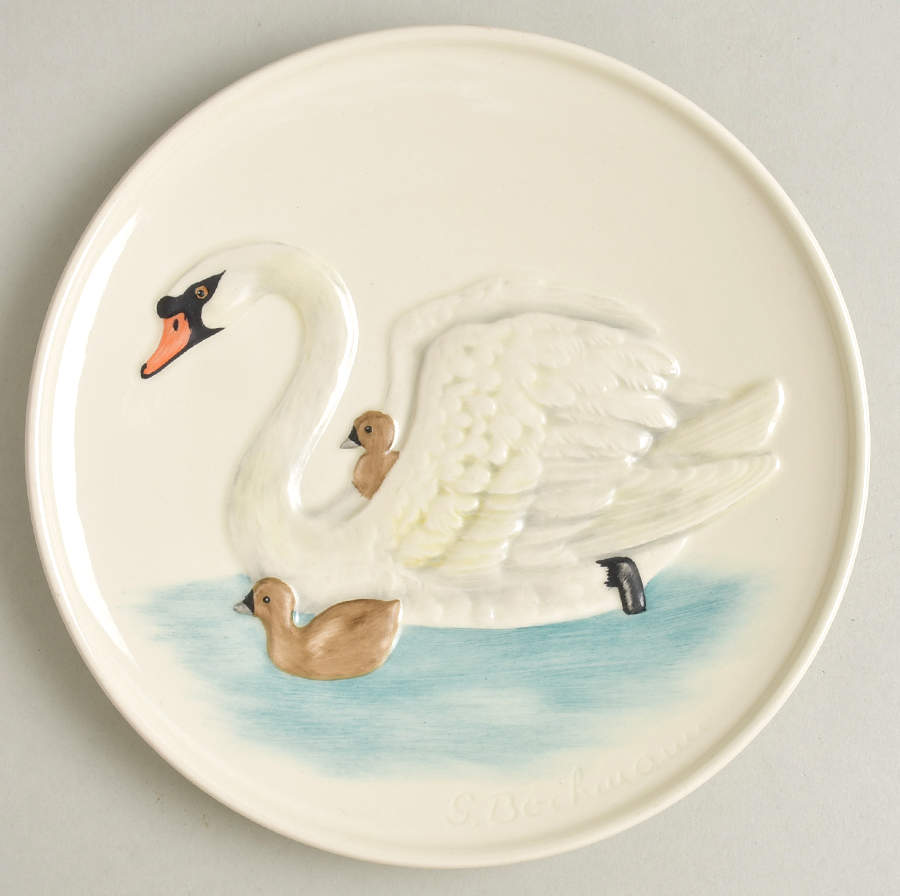 Mother's Day Plate Swans - Boxed by Goebel-1